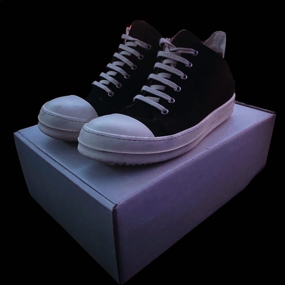 RICK OWENS RAMONES LOW TOP - Picture 3 of 5